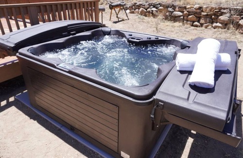 Indian Mountain Cabin | Fox Hole - Serene & Secluded Private Cabin Hot Tub