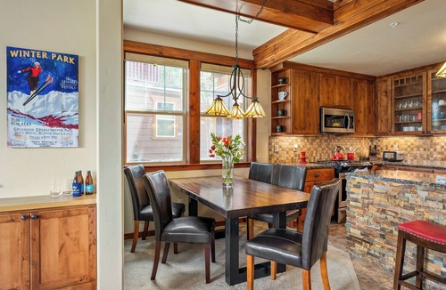 Fraser Condo | Fraser condo with Mountain Views | Hot Tub & Patio