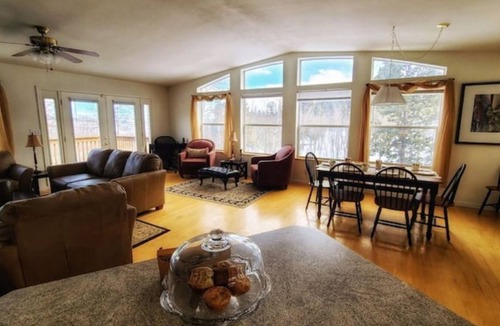 Warm Springs Apartment | Gated Nest with Views & Attached Garage