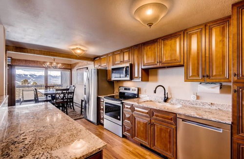 Woodmoor Condo | Gold Point #5-C: Impeccable Views - Scenic Hot Tub Access