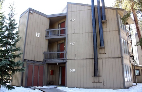 Peak 8 Condo | Goldcamp II #H-119: Easy Access to Town and Peak 8 via the Free Shuttle Route