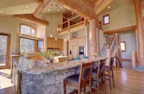 Three Peaks House | Good Elevations on Two Cabins Drive home