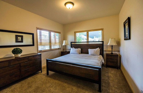 Stanley Hills Condo | Gorgeous home with private hot tub, large deck, and views of the Estes Valley