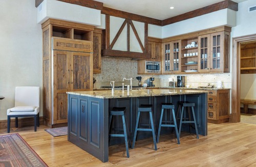 Village Walk House | Gorgeous Ski-in/out Village Walk Home with Private Hot Tub and Pool Table