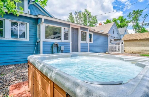 Central Colorado Springs Apartment | Heart Of Downtown, King Bed, Hot Tub, Has It All!