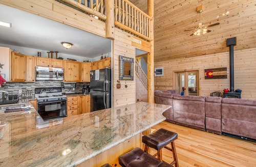 Valley of the Sun Cabin | High Country Mtn Chalet 20 Acres Pet Friendly
