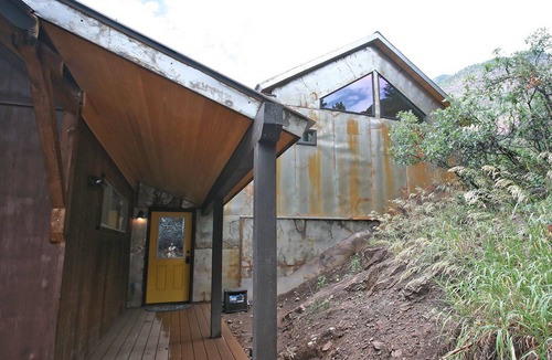 Ouray House | Hillside Haven: Extended-Stay Cabin with Stunning Ouray Views