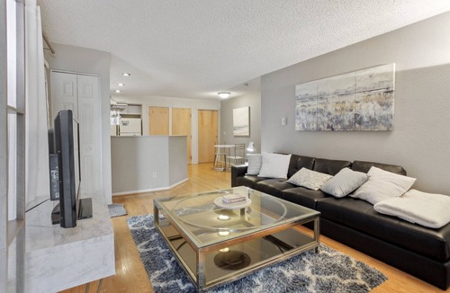 Speer Condo | Hip Historic Baker Area Condo - Individual Garage Parking Included!