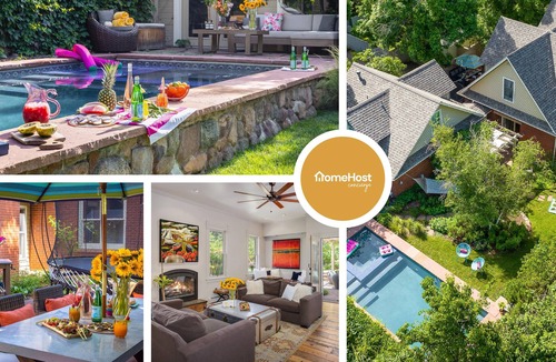 Mapleton Hill House | Historic Gem With Pool, Stunning Garden & Mountain Views, Near Pearl St Mall