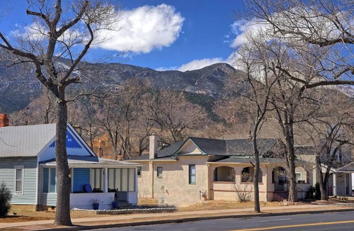 Colorado Springs House | Historic Home w/Pikes Peak Views