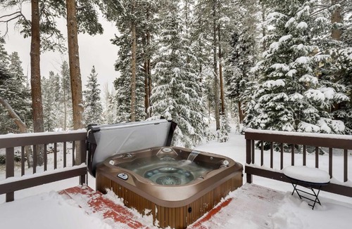 Christie Heights House | Hot Tub and Ski Shuttle Forested Breckenridge Home!