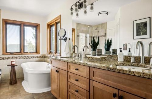 Evergreen House | Hot Tub - Scenic Views - Spacious Deck - Game Room