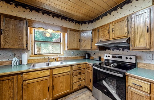 South Fork House | Ideal Gem on the River w/Wood-Burning Fireplace, Spacious Deck, & WiFi