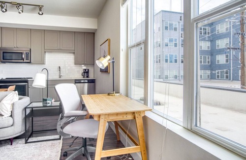West Highland Apartment | Ideal Highland 1BR w/ Roof, Gym & W/D, near Highland Park, by Blueground