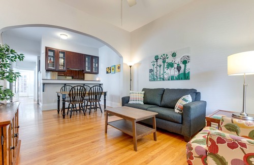 Baker House | Ideally Located Denver Townhome with Deck!