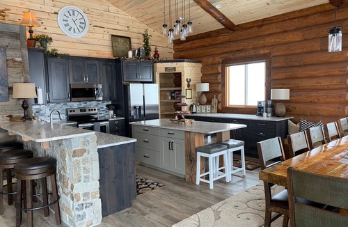 Grand Lake Cabin | ITS BACK! Lakefront 'Newly Built' Authentic Log Cabin post Troublesome Fire