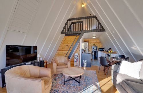 Como Cabin | Jefferson A-Frame Cabin w/Rocky Mountain Views