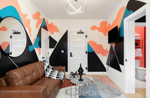 Golden Triangle Apartment | Johnny Draco Art Suite 203