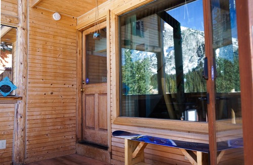 Saint Mary's Cabin | Lake side Cabin with Hot tub and views of St. Mary’s Glacier