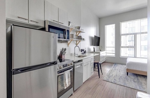 River North Art District Apartment | Landing at Ride at RiNo - Studio in Five Points