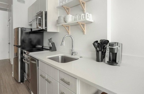 River North Art District Apartment | Landing at Ride at RiNo - Studio in Five Points