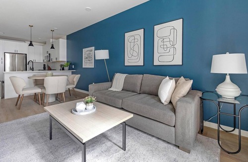 Civic Center Apartment | Landing | Modern 1BD, Gym, Rooftop Lounge