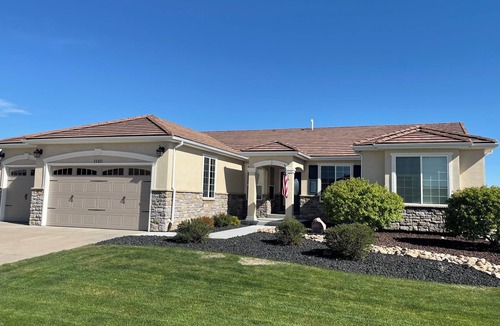 Peyton House | Large 3 bedroom house in delightful Falcon-WiFi, AC, fitness room, Mountain View