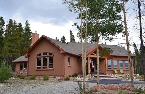 Alma House | Large Family Lodge South of Breckenridge on quiet, wooded acreage