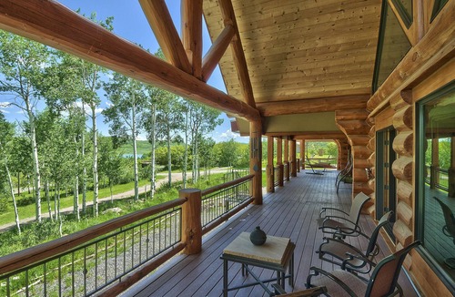 Collbran Cabin | Large Vega Lake Colorado REAL LOG CABIN