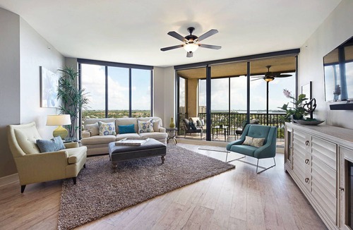 Cape Harbour Condo | Largest Floor Plan with Fabulous 11th Floor River Views!