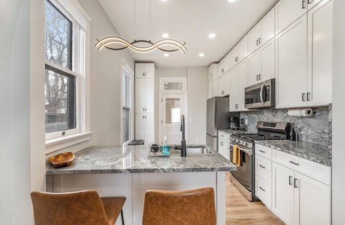 Curtis Park House | Le Chic MiniMansion: RiNo | Office | Patio & BBQ
