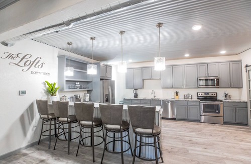 Walsenburg Apartment | Loft #1 of 5 Private Queen Bedroom, 1 Bathroom Suite