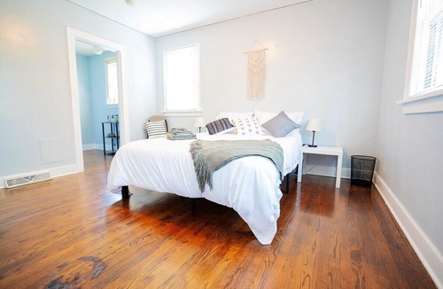 Congress Park Apartment | Loftium | Delightful Guest Suite in Congress Park!