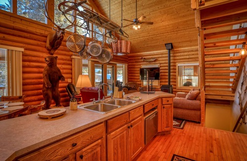 Vallecito Cabin | Log cabin at Vallectio lake with wrap around porch!