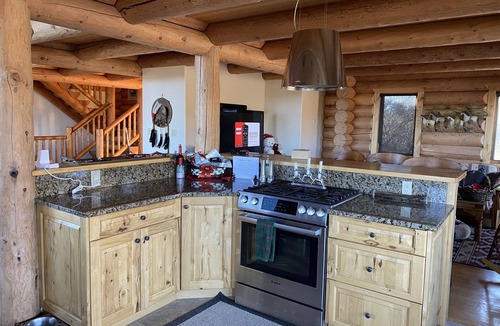 Durango - Purgatory House | Log cabin estate-hot tub, sauna privacy views close to town yet far enough away
