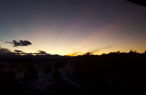 Canon City Cabin | Log home on Oak Creek Mountain Ranch with 360 views,