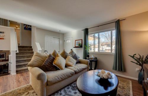 Loveland House | Loveland Home with Private Hot Tub and Wood Fireplace!