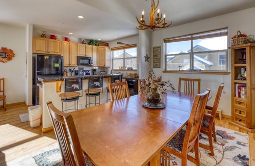 Wildernest Condo | Lovely Condo with Commanding Mountain Views, Fireplaces, and WiFi