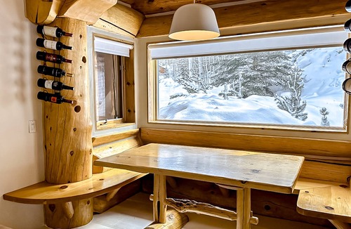 Highland Meadows House | Luxury log cabin with hot tub, sauna, lap pool, game room, & home gym