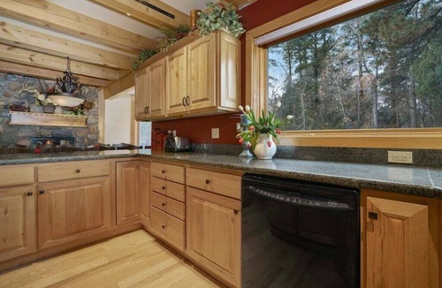 Hermosa House | Luxury on the River, Spacious Home Nestled in the Woods w/Private Hot Tub, Yard