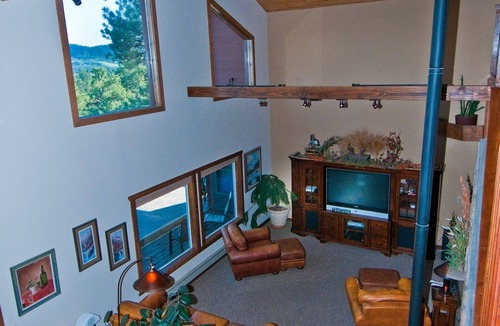 Pagosa Springs House | Magnificent Canyon View Home, Pet Friendly, Huge Deck with Hot Tub