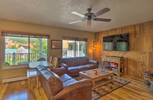 Historic District Apartment | Main St Condo in Tannhauser with Balcony!