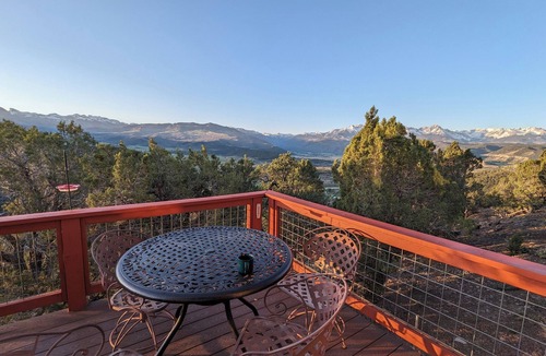 Loghill Village Cabin | Majestic San Juan, Cimmaron, Ouray Valley Views - Cozy, Secluded perch