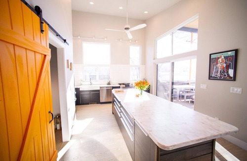 Salida House | Mid-Century Modern In Salida, 4X4 deep soaking Tub, Huge 2nd story Balcony views