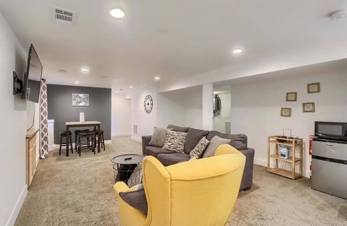 Littleton House | Mid-Mod Home 3 baths 2 Living Rms Yard