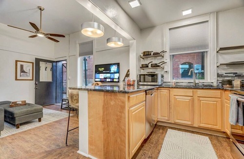 Colorado Springs Apartment | Miners Anvil! Steps to Historic District & OCC