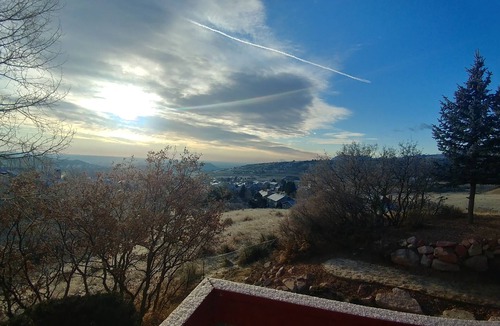 Northwest Colorado Springs House | Minutes from all attractions while enjoying a mountain view from the patio.