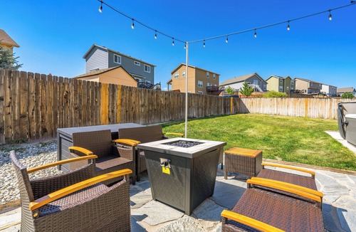 Security-Widefield House | Modern 5BR Home Near Airport - Central Location & Hot Tub