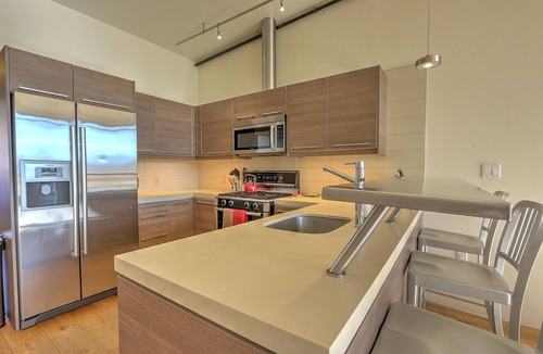 Dolores Lofts Condo | Modern Industrial Loft w/Spectacular Sopris Views, Fireplace, Central Location!
