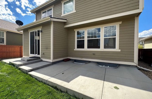 Parker House | Modern Parker Tudor Home w/4 Bed, 3.5 Bath, Office, Fenced Yard & 2 Car Garage